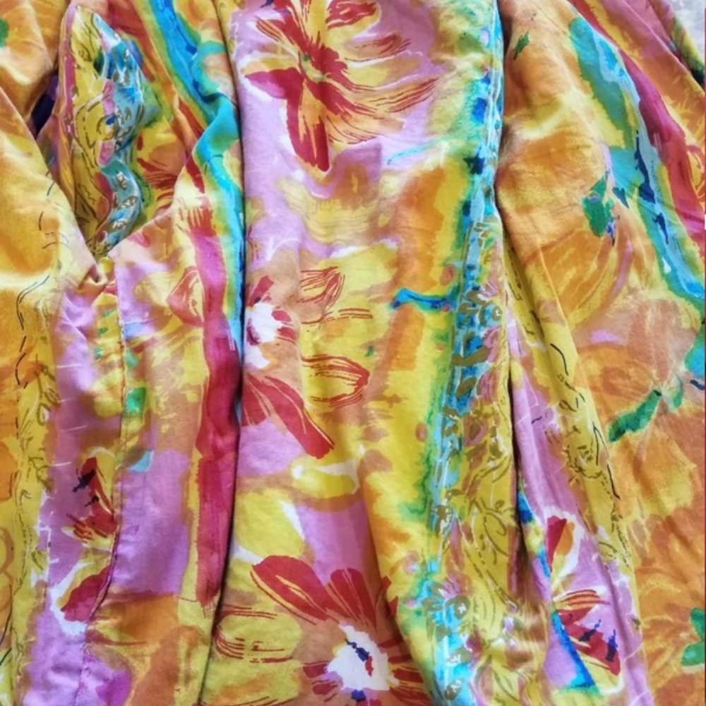 Beautiful And Unique Patchwork Cardigan From Sand… - image 4